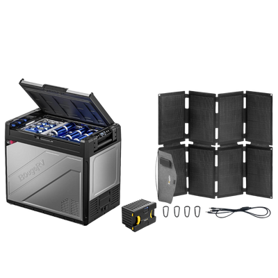 BougeRV Rocky Solar Battery Portable Fridge Kit