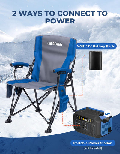 DEERFAMY Heated Outdoor Chair