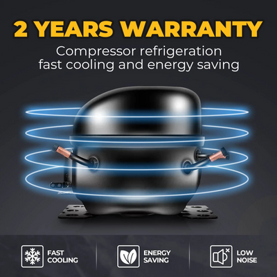1120Wh LiFePO4 Solar Generator With 30 Quart Portable Fridge