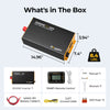 BougeRV 2000W 12V pure sine wave inverter package and included accessories