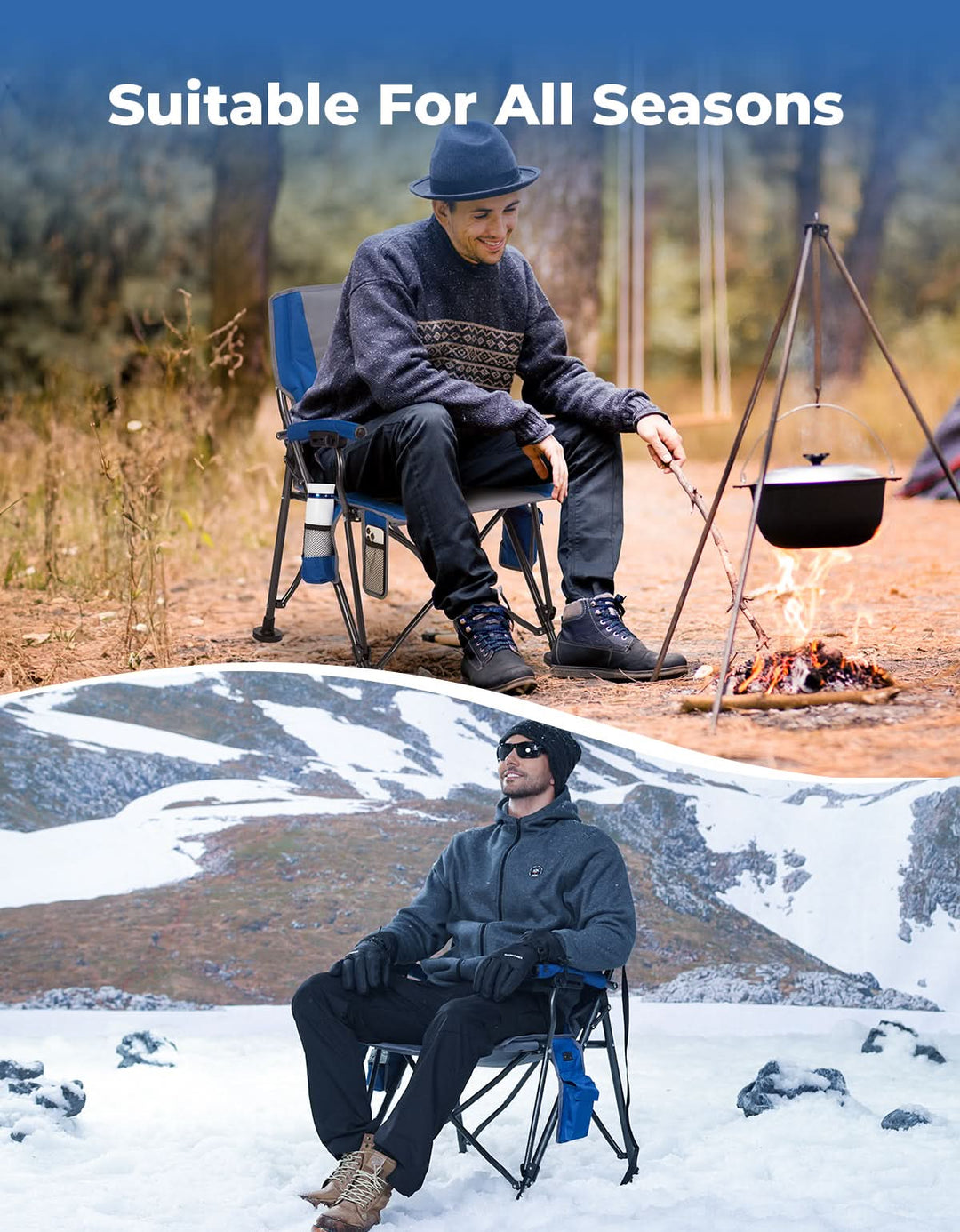 DEERFAMY Heated Outdoor Chair