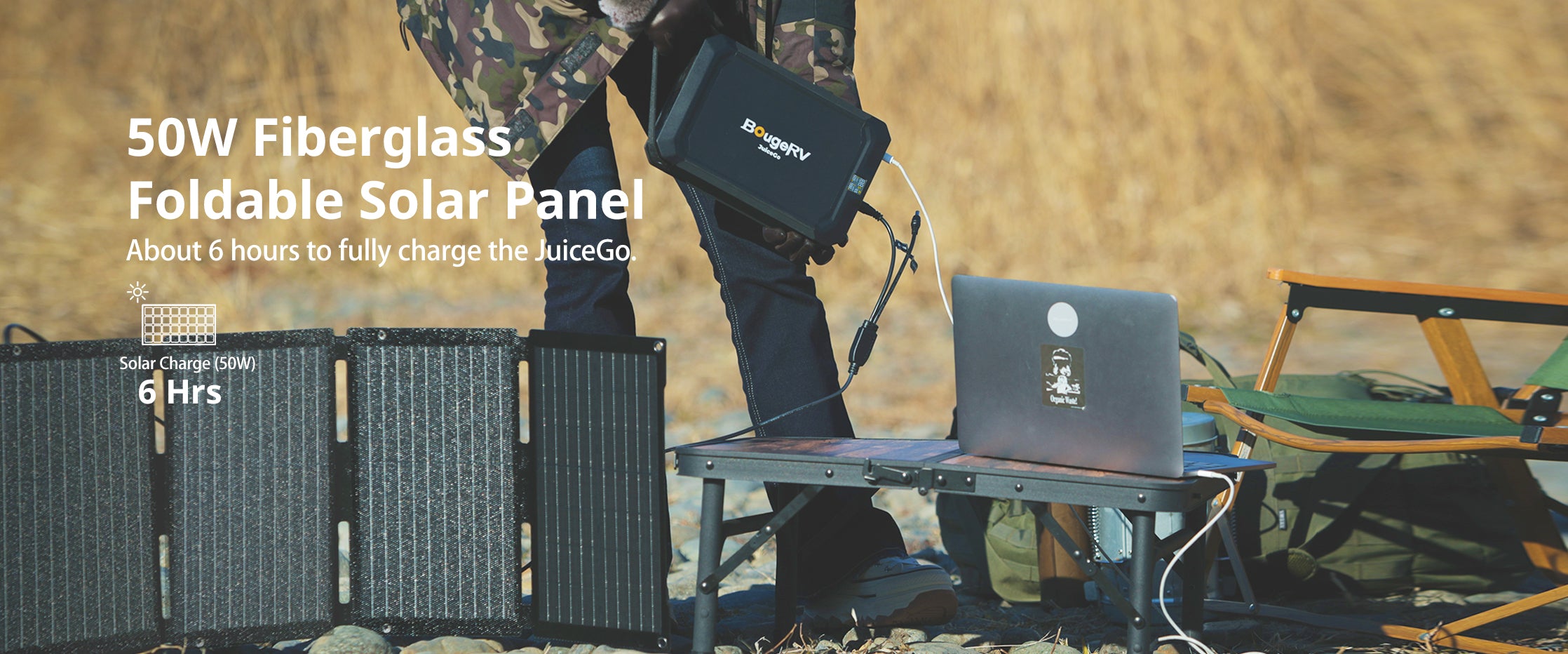 50w foldable solar panel