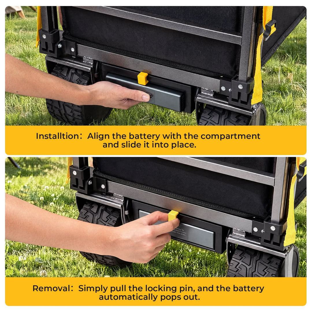 BougeRV 133Wh Battery for Electric Wagon