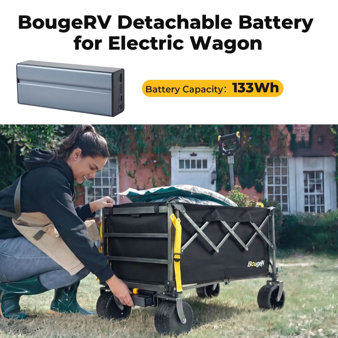 BougeRV 133Wh Battery for Electric Wagon