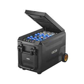 ASPEN 30 PRO 12 Volt 34QT Dual-System IceDrive™ cooler fridge with Wheels