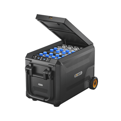 ASPEN 30 PRO 12 Volt 34QT Dual-System IceDrive™ cooler fridge with Wheels