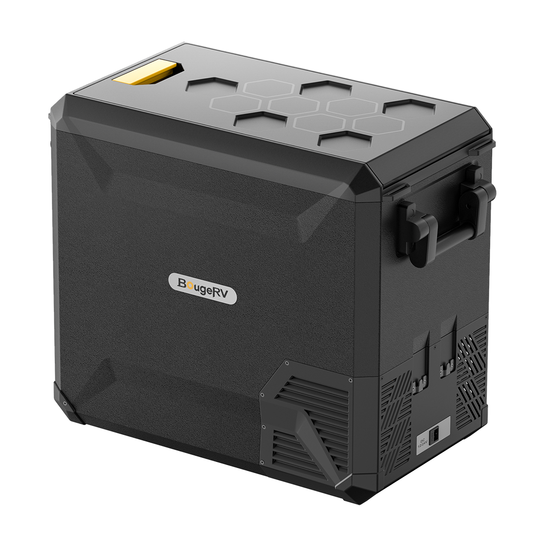 BougeRV ASPEN 50 Dual-Zone 53QT 12V Portable Fridge Freezer