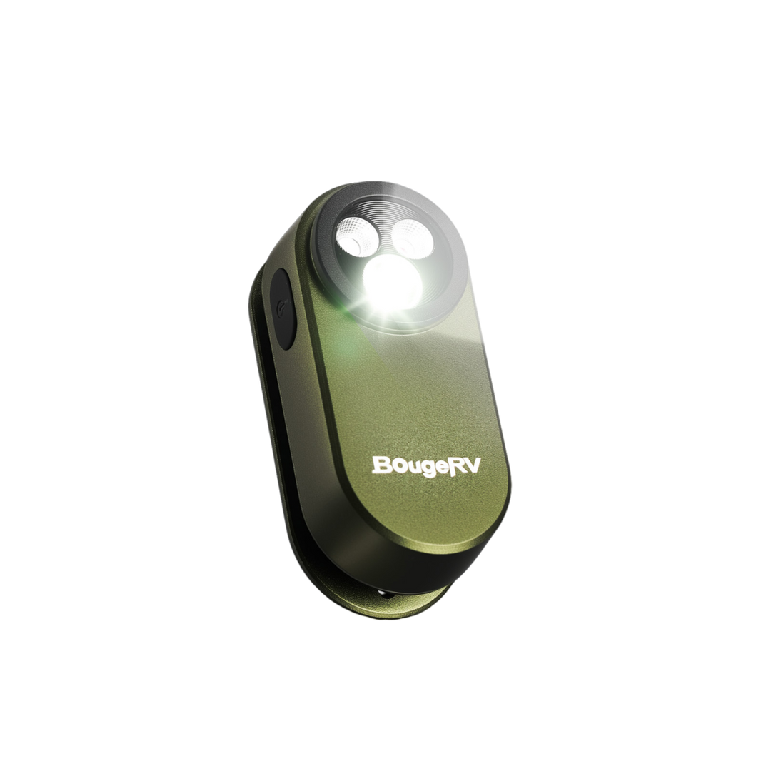 BougeRV Easy Carry Clip-On Light Outdoor Camping Lantern
