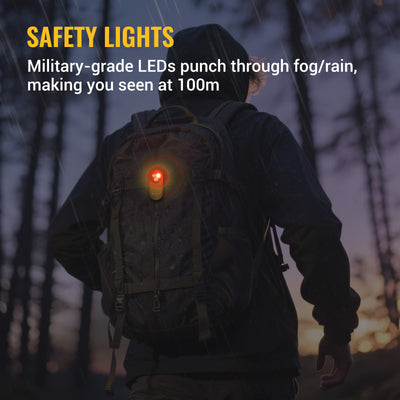 BougeRV Easy Carry Clip-On Light Outdoor Camping Lantern