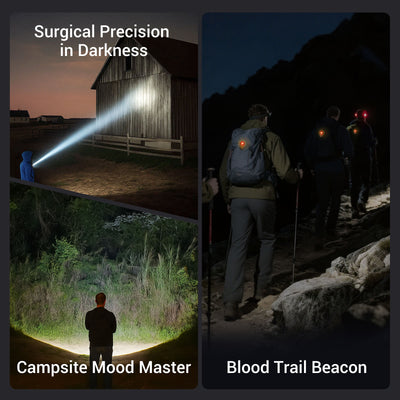 BougeRV Easy Carry Clip-On Light Outdoor Camping Lantern