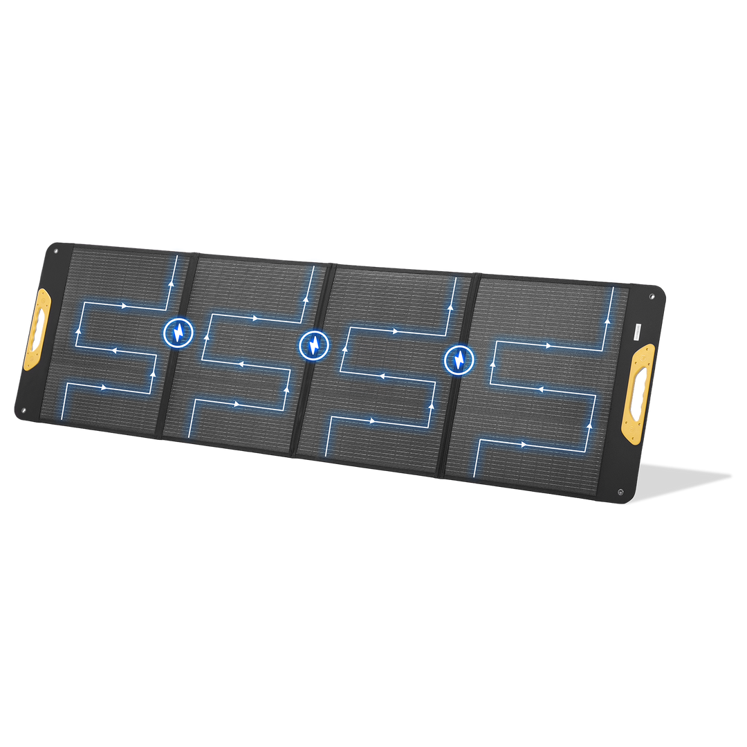 BougeRV New 200W Portable Solar Panel