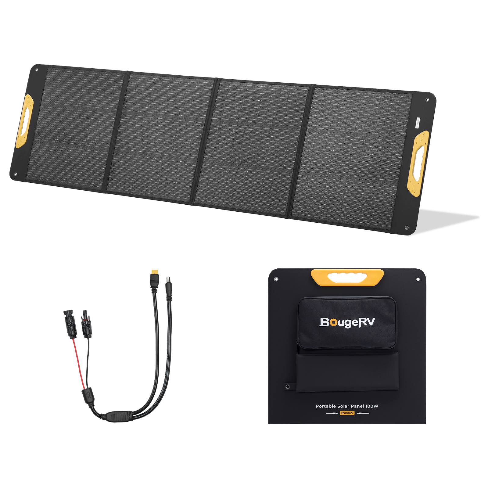 BougeRV 200W Foldable Portable Solar Panel
