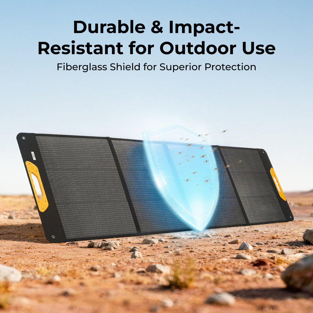 BougeRV New 200W Portable Solar Panel