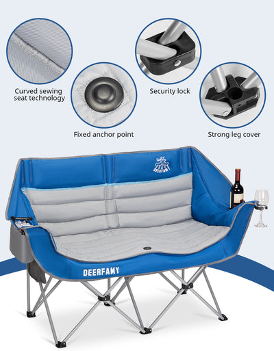 DEERFAMY Double Camping Chair
