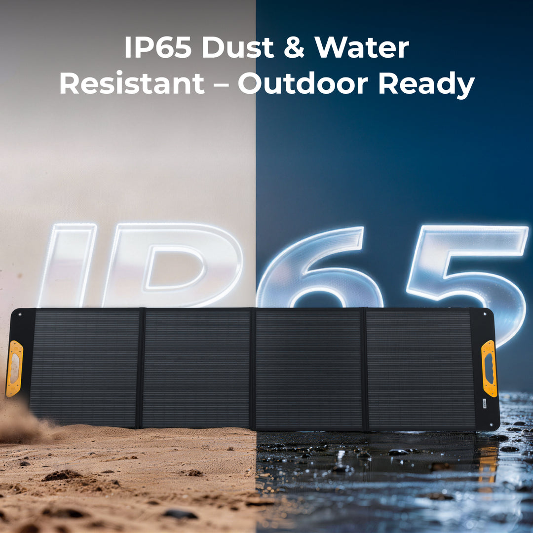 BougeRV New 200W Portable Solar Panel