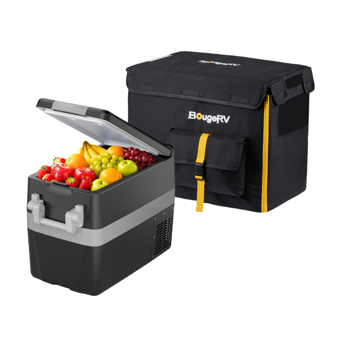 BougeRV 12V 42 Quart (40L) Portable Fridge/Freezer