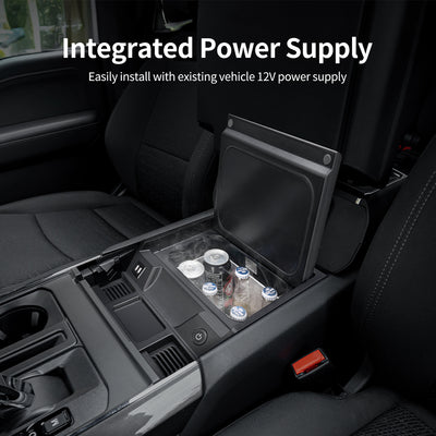 BougeRV ford console fridge