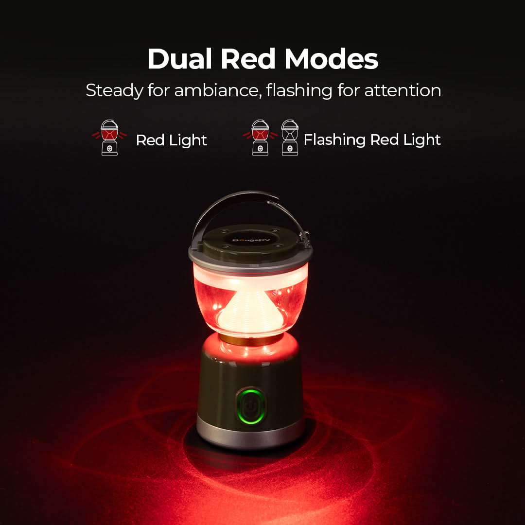 BougeRV AL07 Rechargeable Camping Light Ambient Lantern