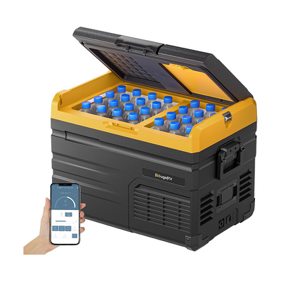 12 Volt 37QT Dual Zone Portable Freezer Fridge(APP Control)