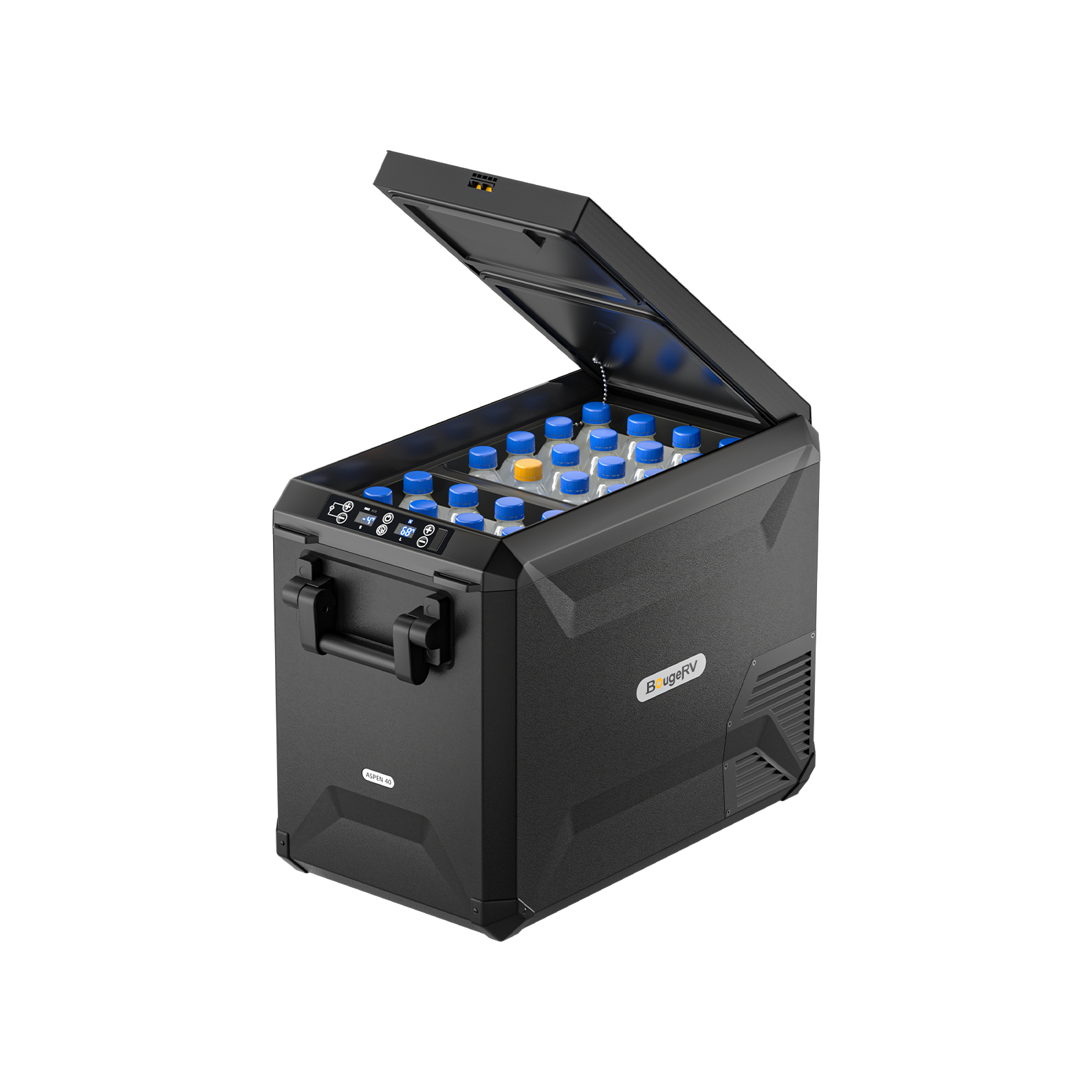 BougeRV ASPEN 40 Dual-Zone 43QT 12V Portable Refrigerator