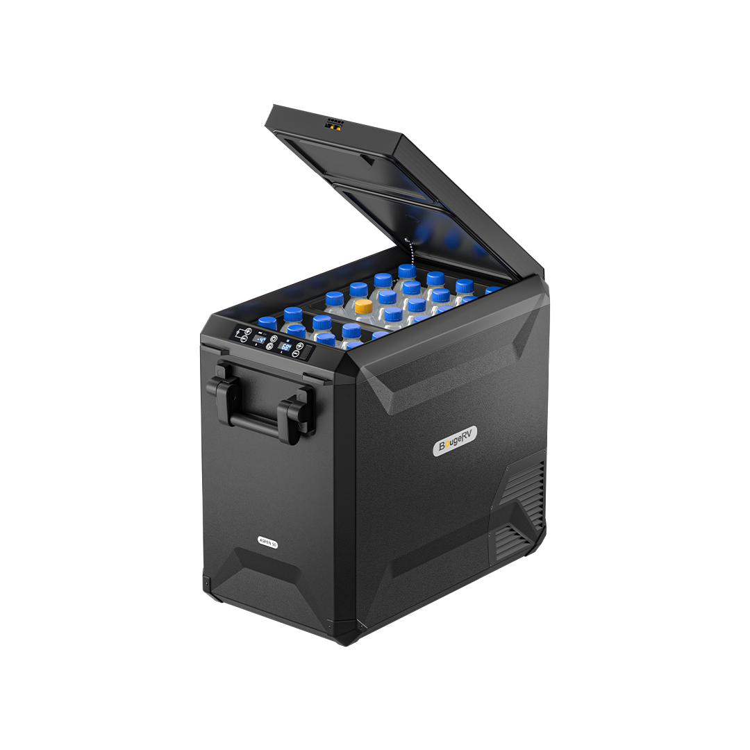 BougeRV ASPEN 50 Dual-Zone 53QT 12V Portable Refrigerator