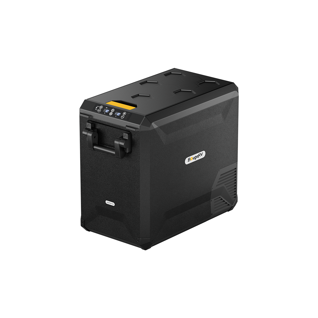BougeRV ASPEN 50 Dual-Zone 53QT 12V Portable Refrigerator