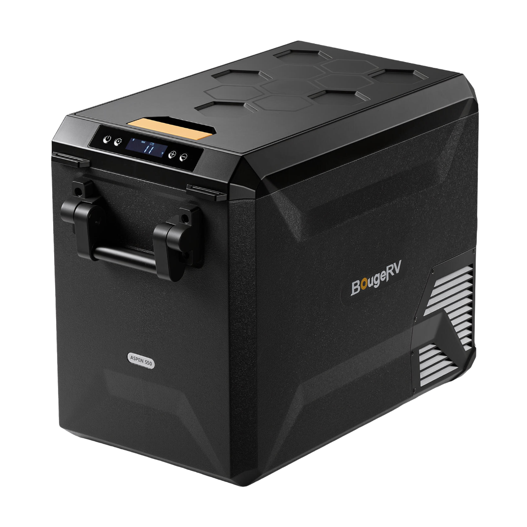 BougeRV New ASPEN S50 12V 50QT Portable Fridge