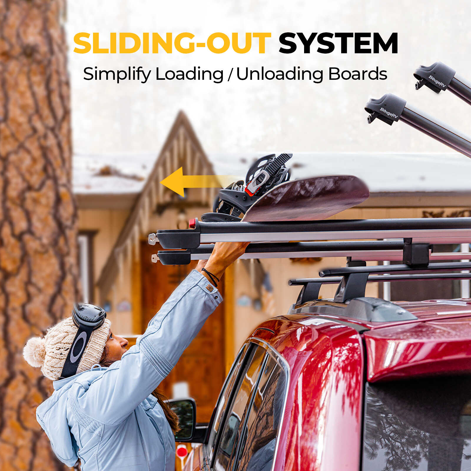 Ski And Snowboard Rack For Car – BougeRV