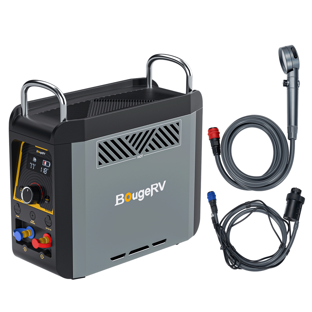 BougeRV Portable Propane Outdoor Camping Water Heater