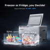 bougerv 23qt portable freezer fridge