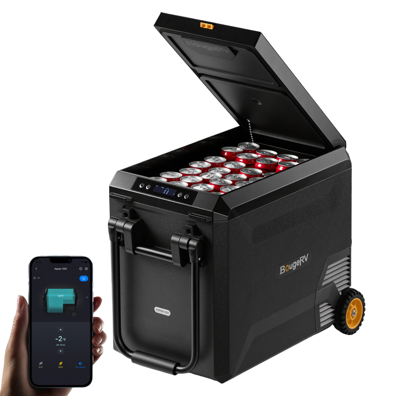 BougeRV 53Qt portable refrigerator
