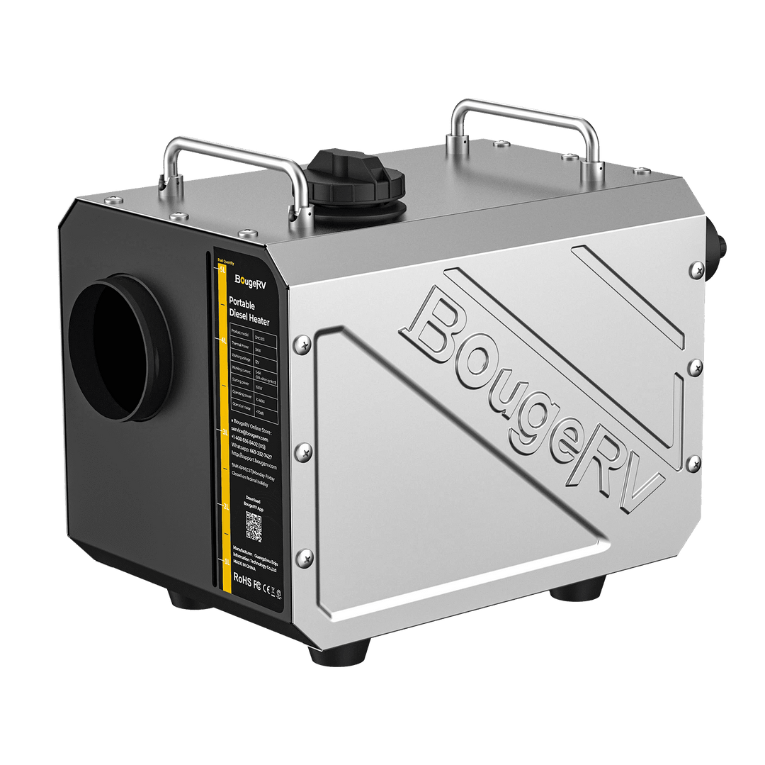BougeRV portable diesel heater for camping, overlanding, winter journey