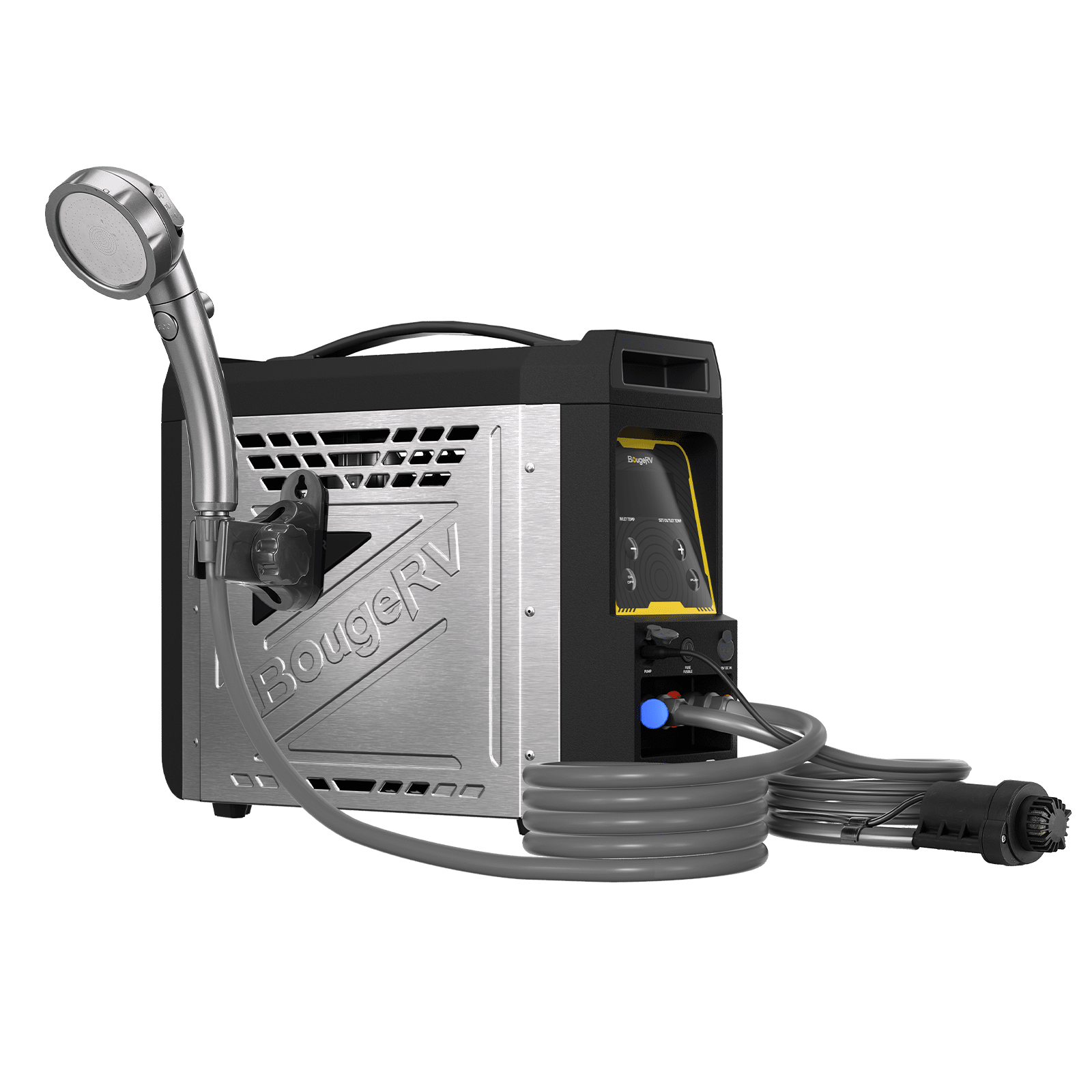 BougeRV Portable Propane Water Heater - Outback Shower