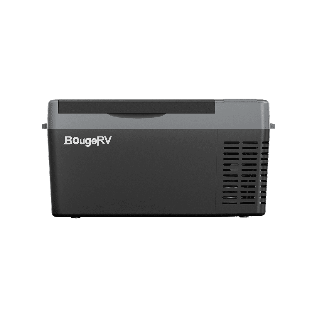 BougeRV 12 Volt Refrigerator 12V Car Fridge 23 Quart Portable Freezer  Compressor Cooler Compressor Freezer, 12/24V DC 110~240 Volt AC, -7℉~50℉  for Truck RV SUV Home Use 