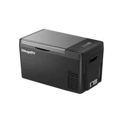 BougeRV 12V 23 Quart Portable Fridge Black For Travel