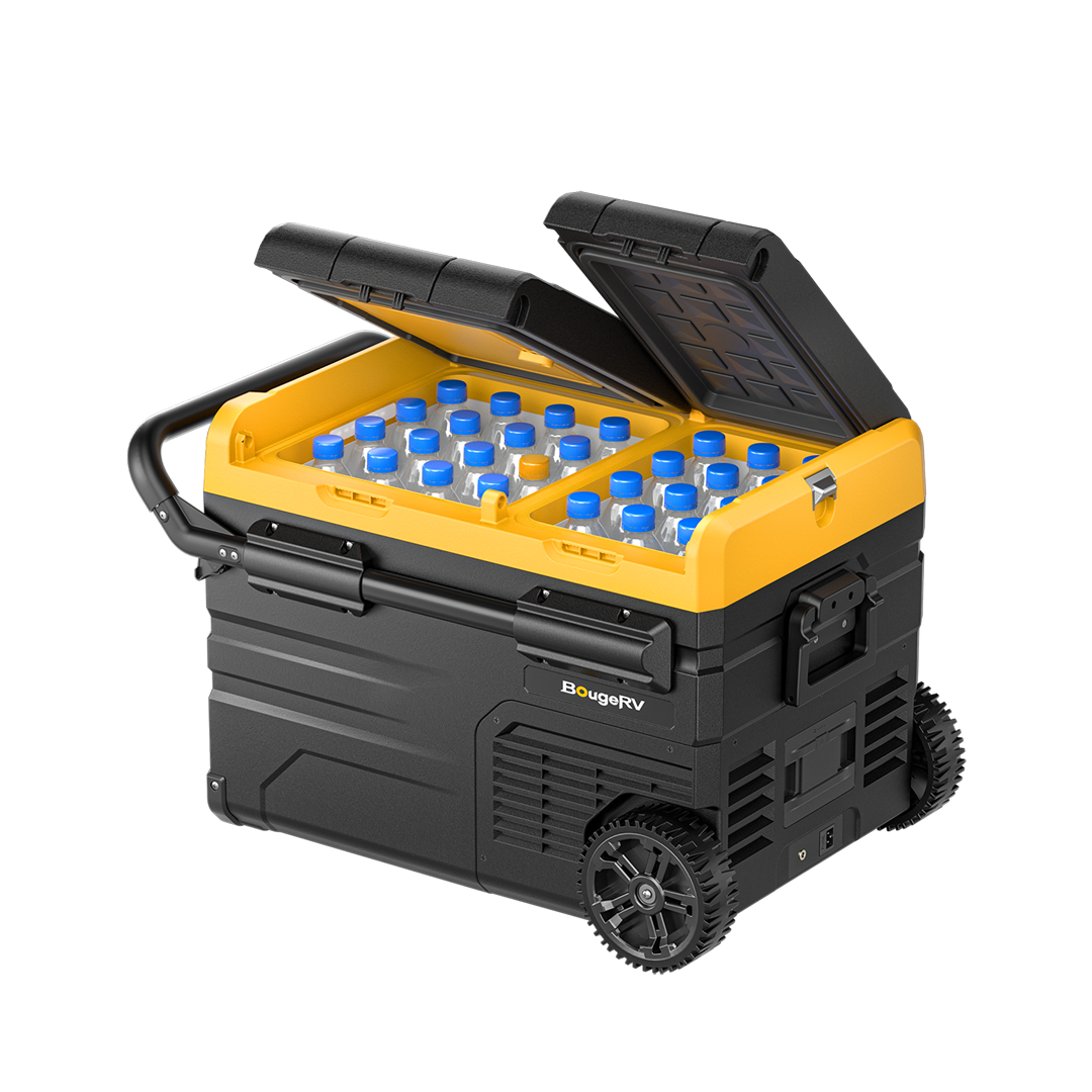 BougeRV Dual Zone 12 Volt 37 QT. Car Refrigerator