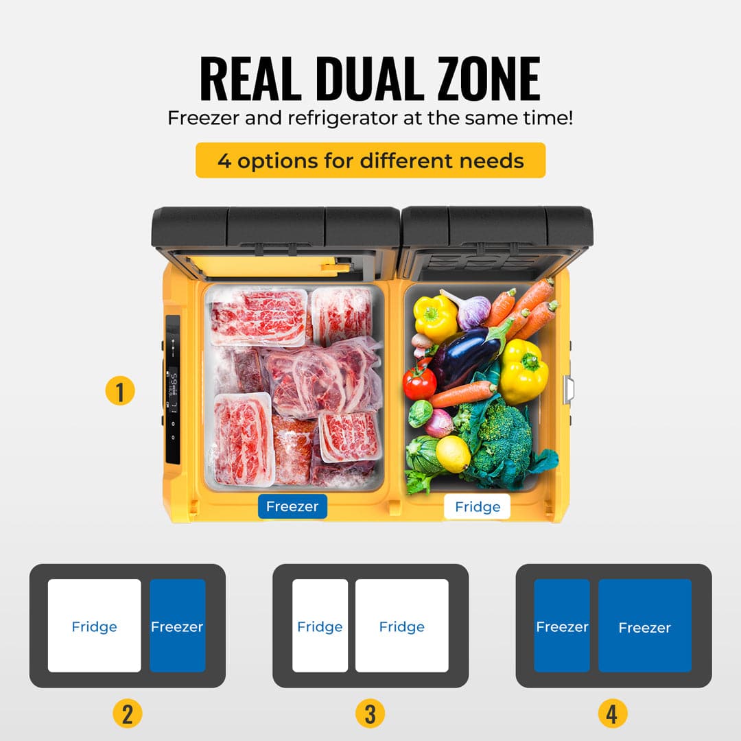 DUAL ZONE FRIDGE