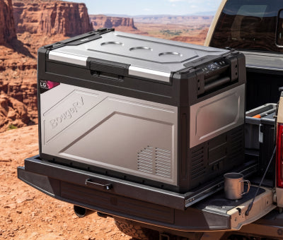 BougeRV Rocky 41QT Dual Zone 12V Portable Fridge