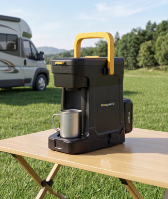 BougeRV Portable Coffee Maker With 144Wh Battery