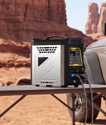 BougeRV New Portable Propane Outdoor Camping Water Heater