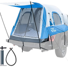Inflatable Truck Bed Tent with Awning, 30s Quick Setup, Waterproof Roof Shade