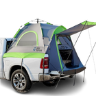 Semi-Automatic Truck Bed Tent with Awning – Quick Setup 2-Person Pickup Tent