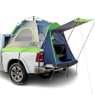 Semi-Automatic Truck Bed Tent with Awning – Quick Setup 2-Person Pickup Tent