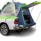 Semi-Automatic Truck Bed Tent with Awning – Quick Setup 2-Person Pickup Tent