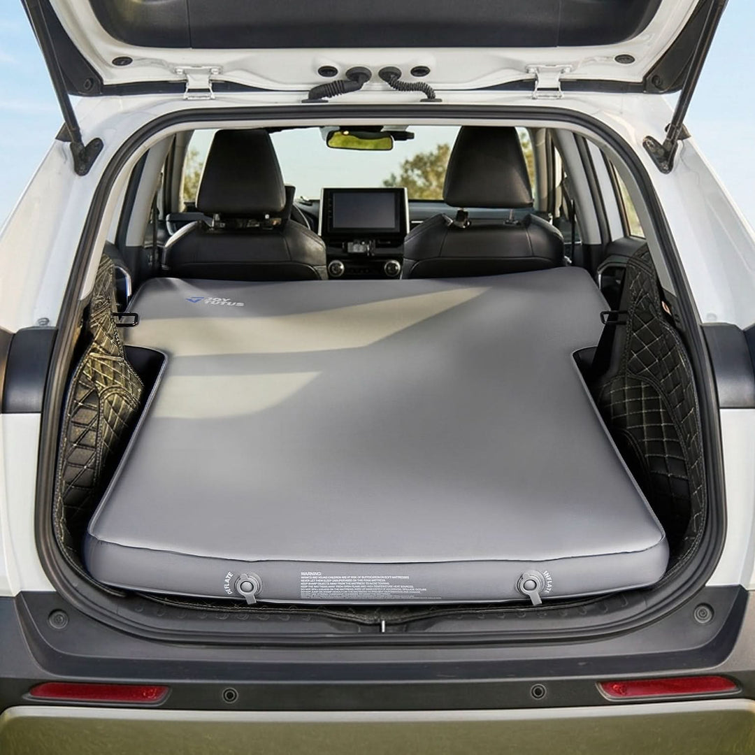 Colchón de aire para SUV con bomba incorporada, 2 almohadas, cama de camping antifugas