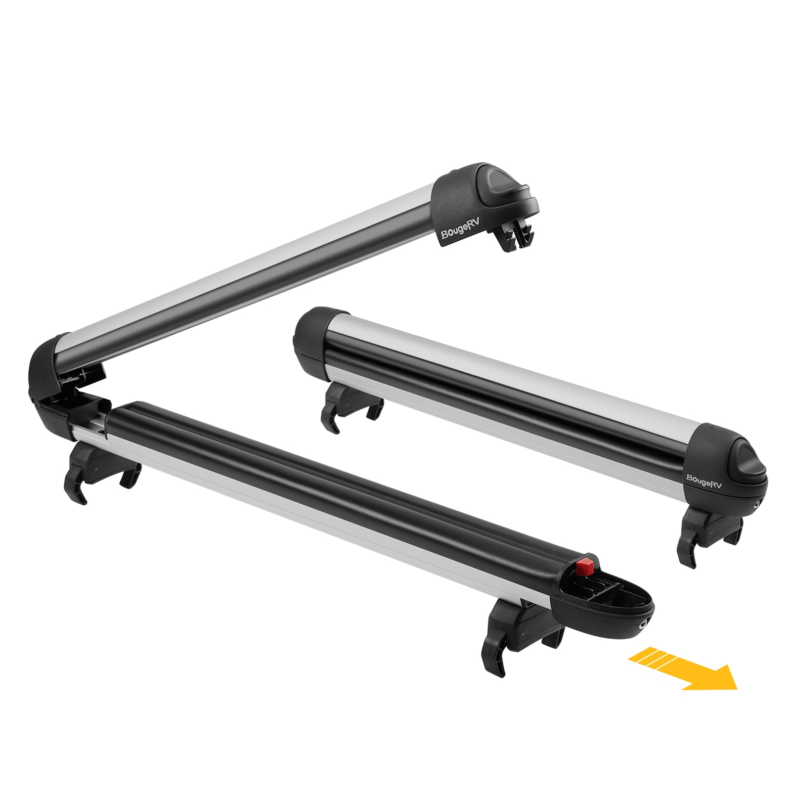 Ski And Snowboard Rack with Anti-Theft Lock – BougeRV