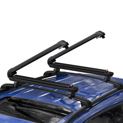 BougeRV Nissan Rogue with Side Rails Aluminum Roof Rack Cross Bars (20