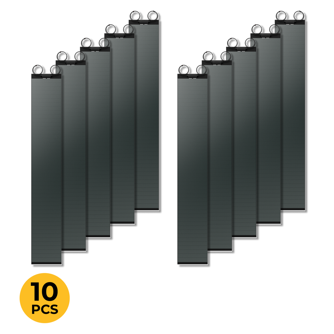 400W CIGS Solar Panel (Long with Adhesive) (100W*4pcs)