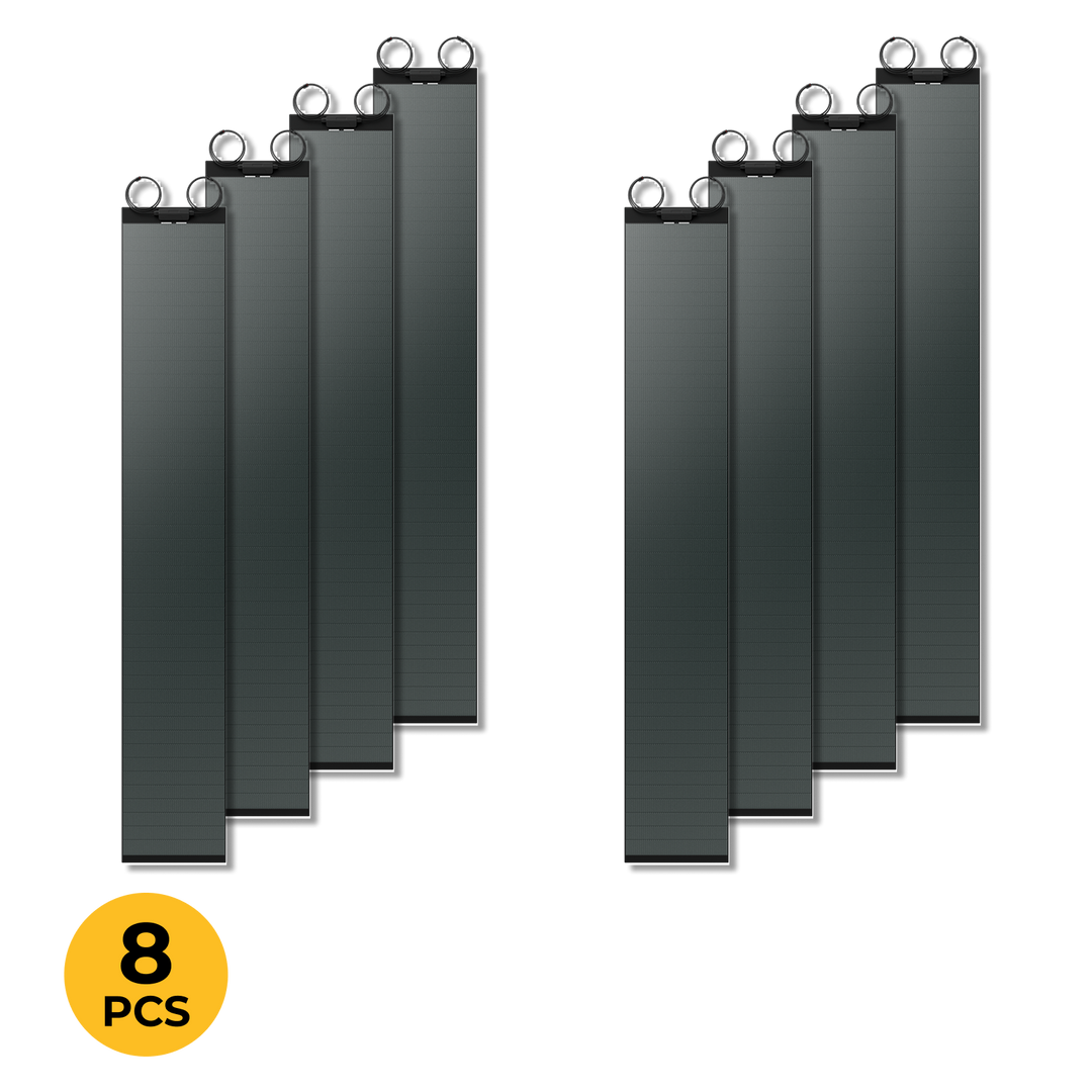 400W CIGS Solar Panel (Long with Adhesive) (100W*4pcs)