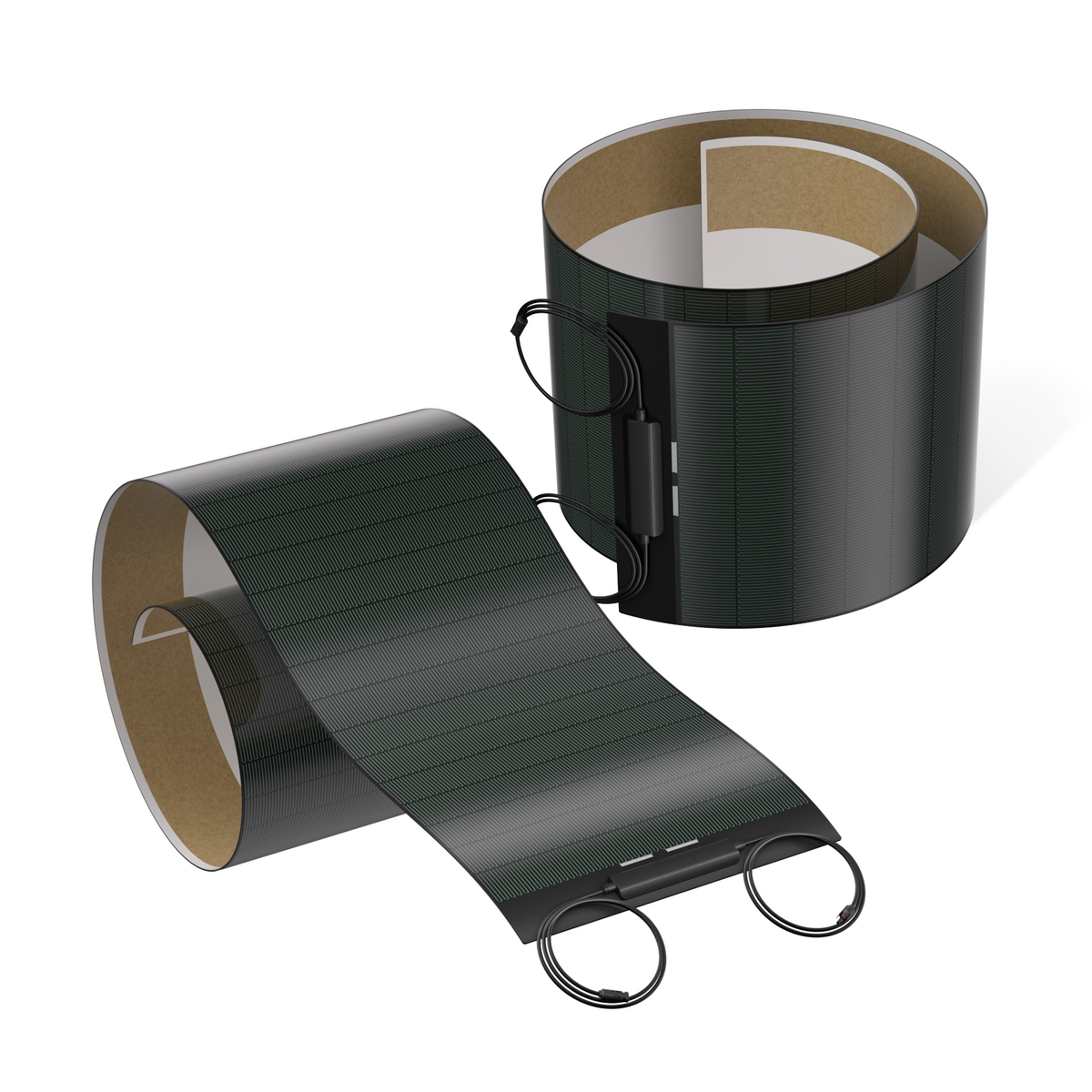 BougeRV Yuma 100W CIGS Thin-film Flexible Solar Panel with Tape (Long Version)